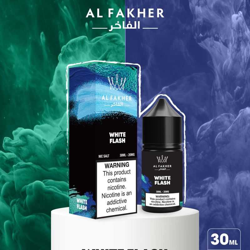 vape-pod.cn White Flash E-liquids 20MG Strengths 30ML Bottles by Al Fakher