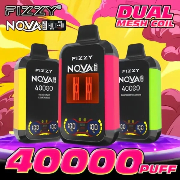 vape-pod.cn Fizzy Nova Plus 40000 Puffs: A revolutionary upgrade for the ultimate vaping experience!